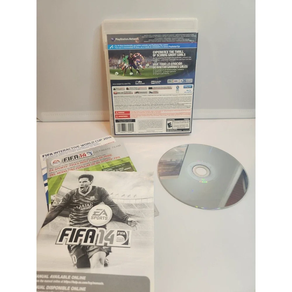 FIFA 14 EA Sports PlayStation 3 PS3 Video Game Soccer Complete CIB